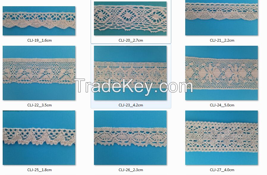 cotton crochet lace