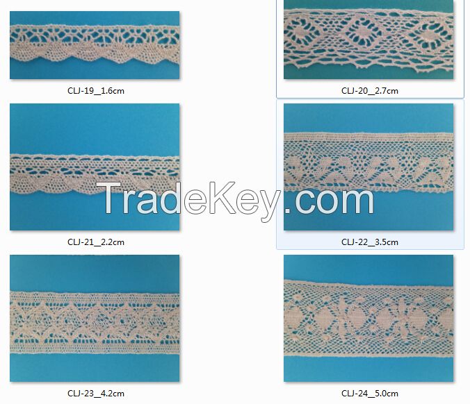 cotton crochet lace