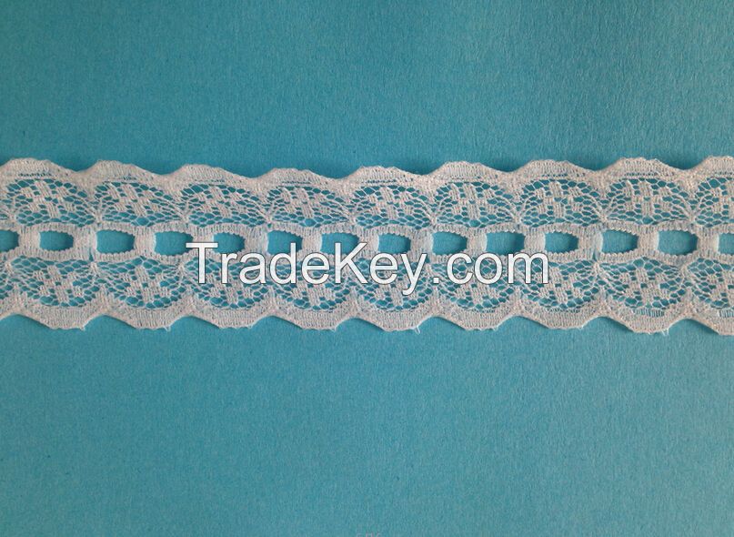 rashel lace/lace trimming/nylon lace/non-stretch edging lace trims