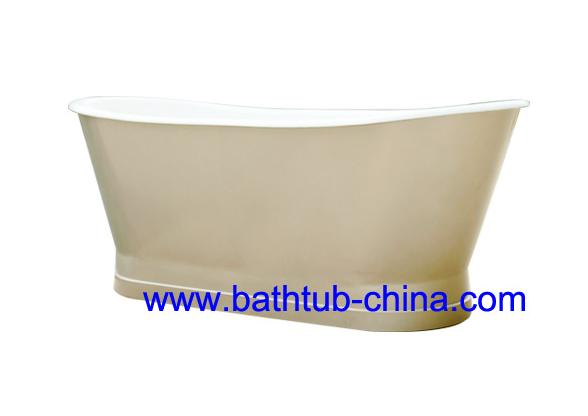 Luxury Cast Iron Enameled Bathtub