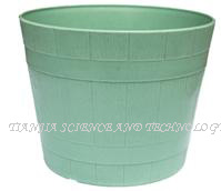 round flower pot