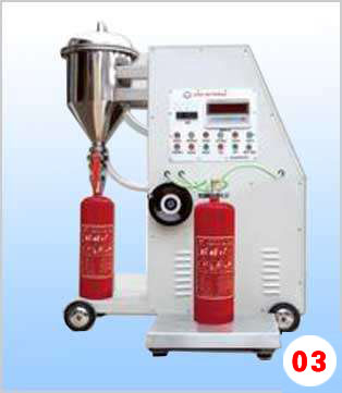 fire extinguisher powder filler