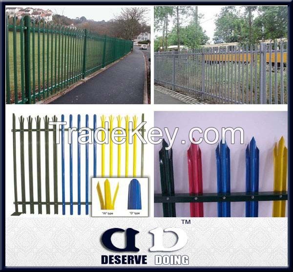 Palisade fence