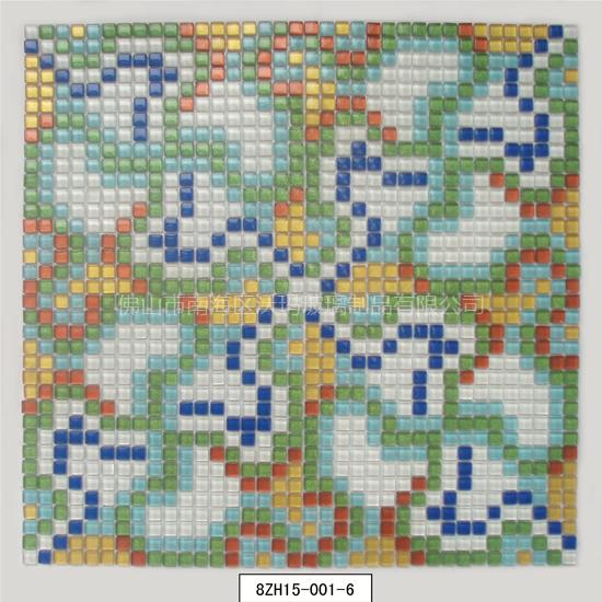 Crystal glass mosaic