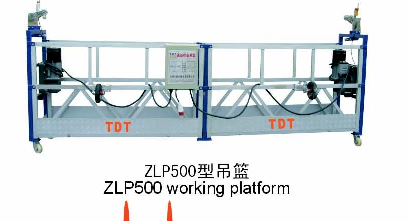 suspended access platform