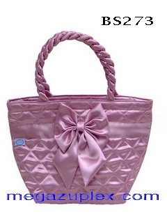 Satin handbag