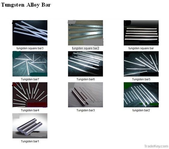 Tungsten Alloy Bar