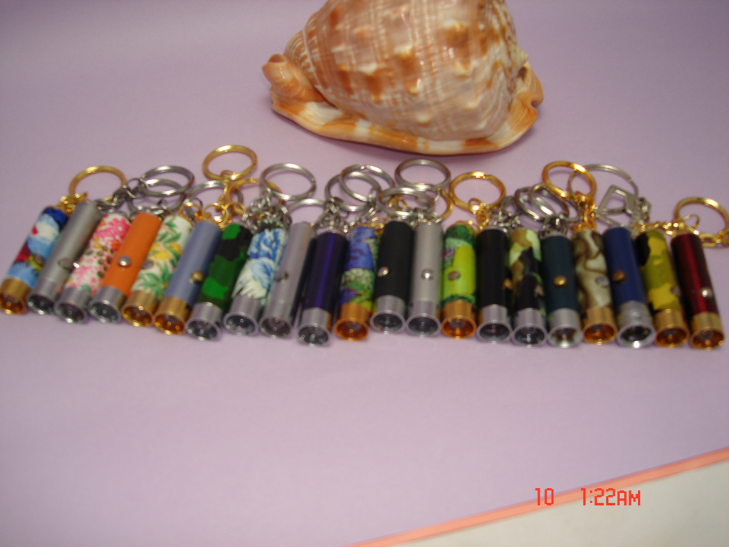 Sell Led flash light key chain