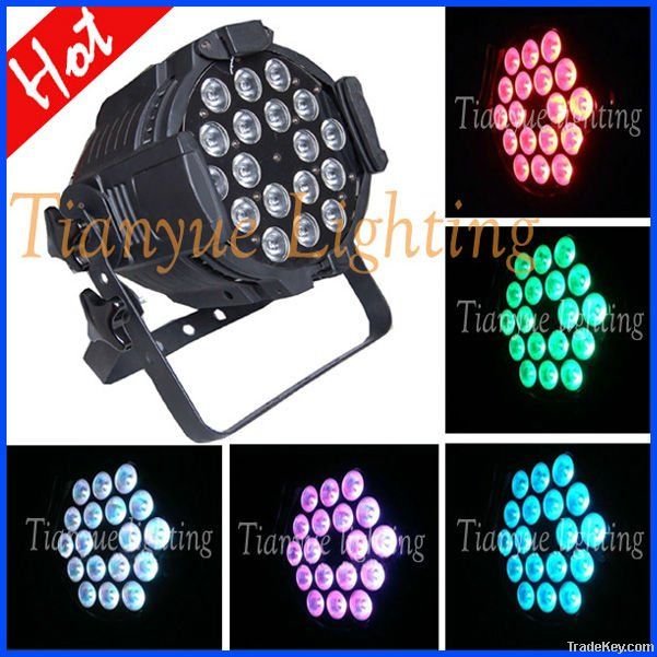 18pcs Quad LED stage par light