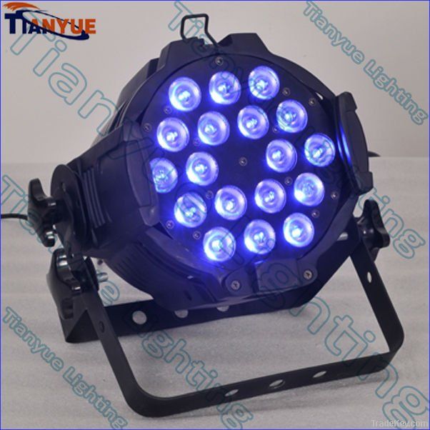 18pcs Quad LED stage par light