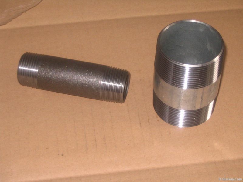 LONG NIPPLE/BARREL NIPPLE/PIPE NIPPLE WELDED BSPT/NPT CARBON STEEL