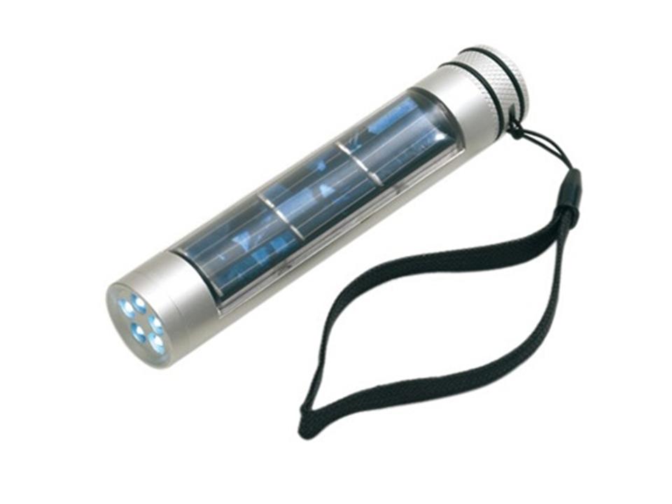 Solar flash lights