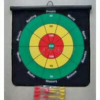 Golf  magnetic dart board