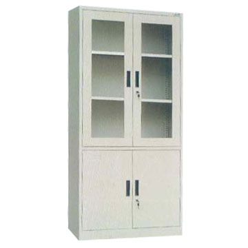 Swing Door File Cabinet With Glass Door