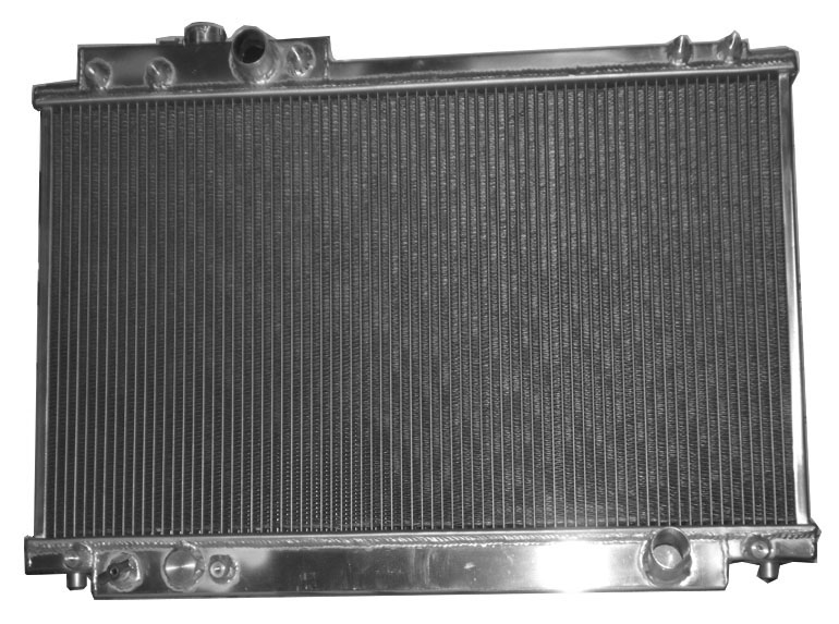 All aluminum racing radiator