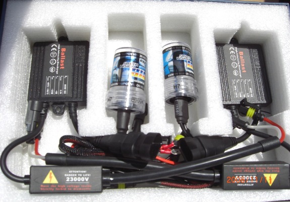 HID xenon kit with slim ballast