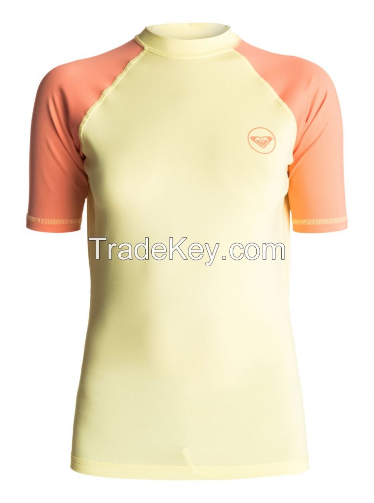 UV50+ short sleeve rash guard