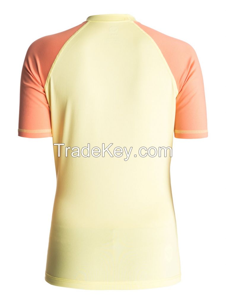 UV50+ short sleeve rash guard