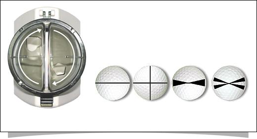 Target Liner of Golf Ball