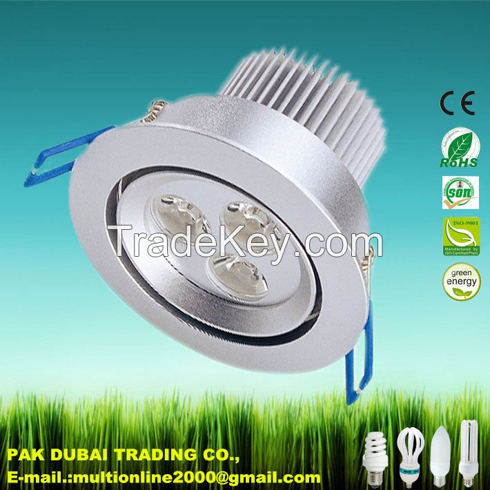 AC100-240V LED Downlight 3W