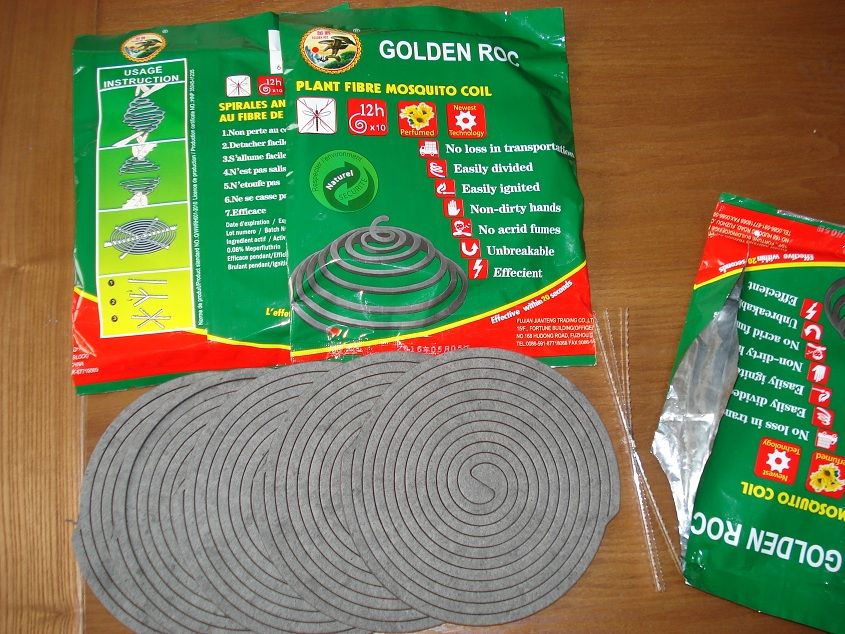 plant fiber mosquito coil