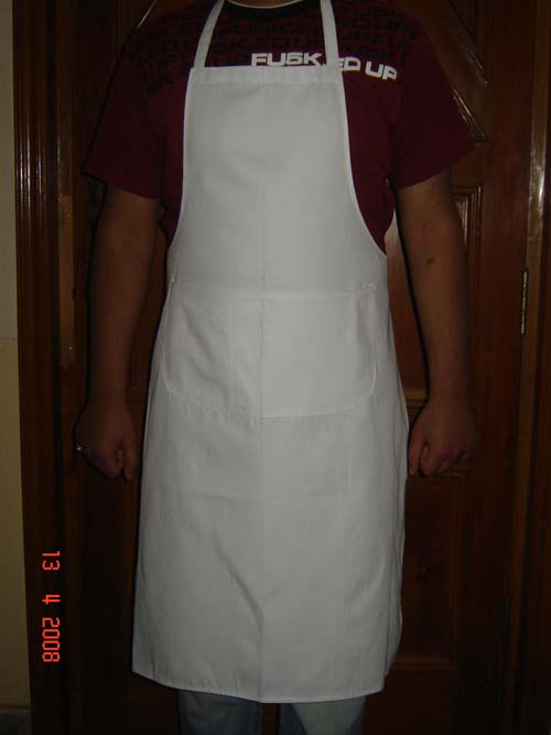 Working Apron M/O 100% Cotton.