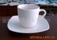 white ceramic cup&saucer for coffee & tea set