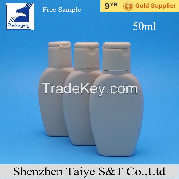 Body  skin care  lotion cosmetic packaging bottles with sprayer or flip top caps