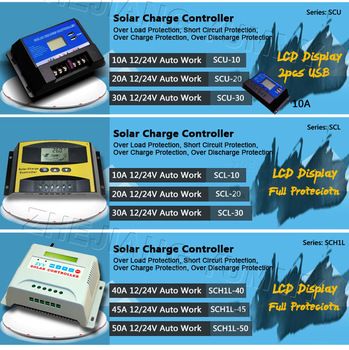 Hot sale Charger Controller Application 12V and 24V Rated Voltage 10A 15A 20A solar charge controller