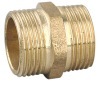 Brass hex nipple