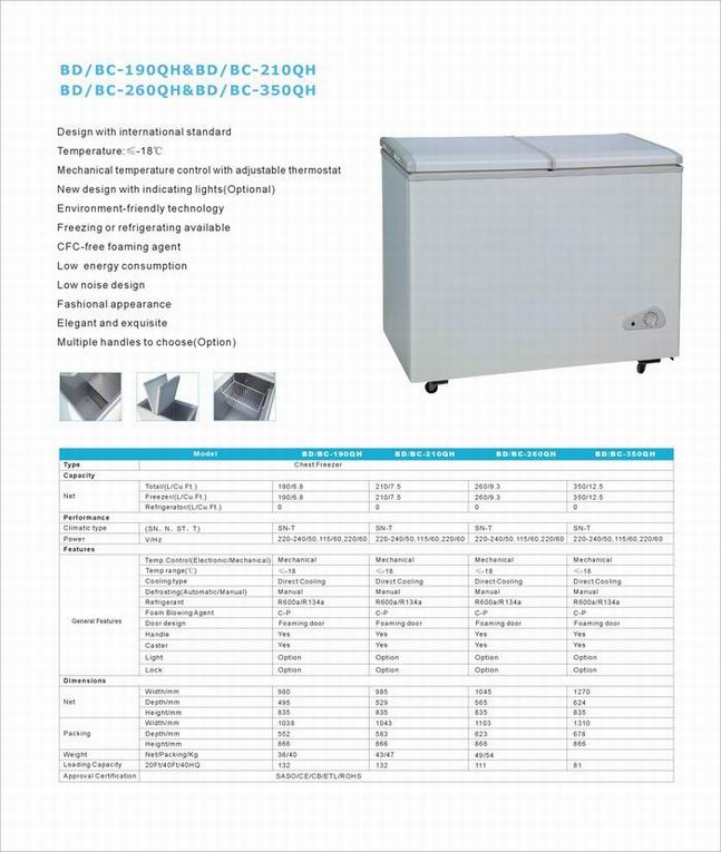 chest freezer BDBC260Q