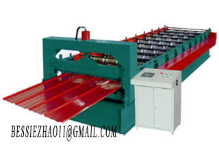 steel tile roll forming machine