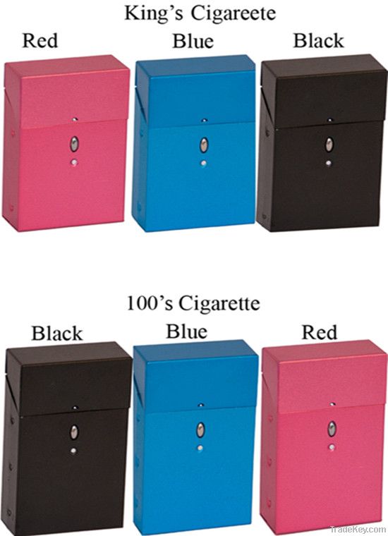 design aluminum cigarette case, OEM cigarette case, custom metal cigar