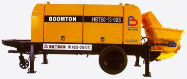 Trailer Concrete Pump--HBT80.16.130RS