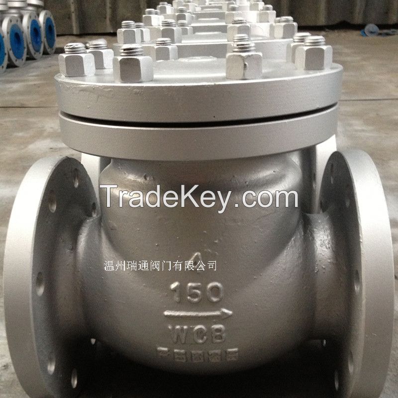 API flanged check valve