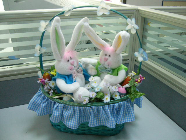 Fiber Optic Easter Basket