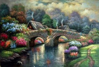 landscape oil painting