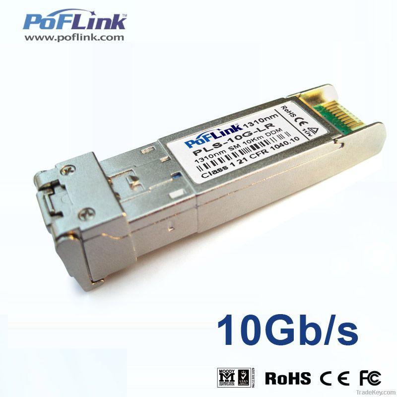 10GB/S 1310nm Singlemode Datacom SFP+ Transceiver