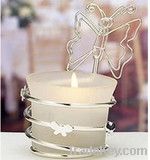 Butterfly-Shapes Wedding Candle Holder