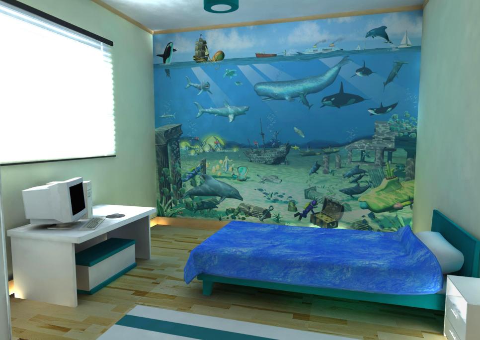 Wall-tastic Sea Adventure Wallpaper Mural