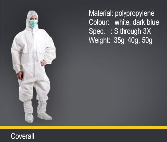 Non Woven Protective Coverall