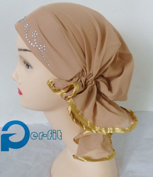 Muslim scarf chemo hijab turban headband headwrap bonnet cap