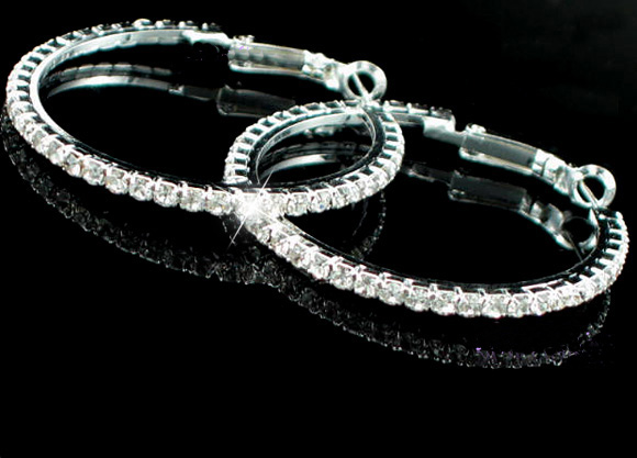 rhinstone earring-1