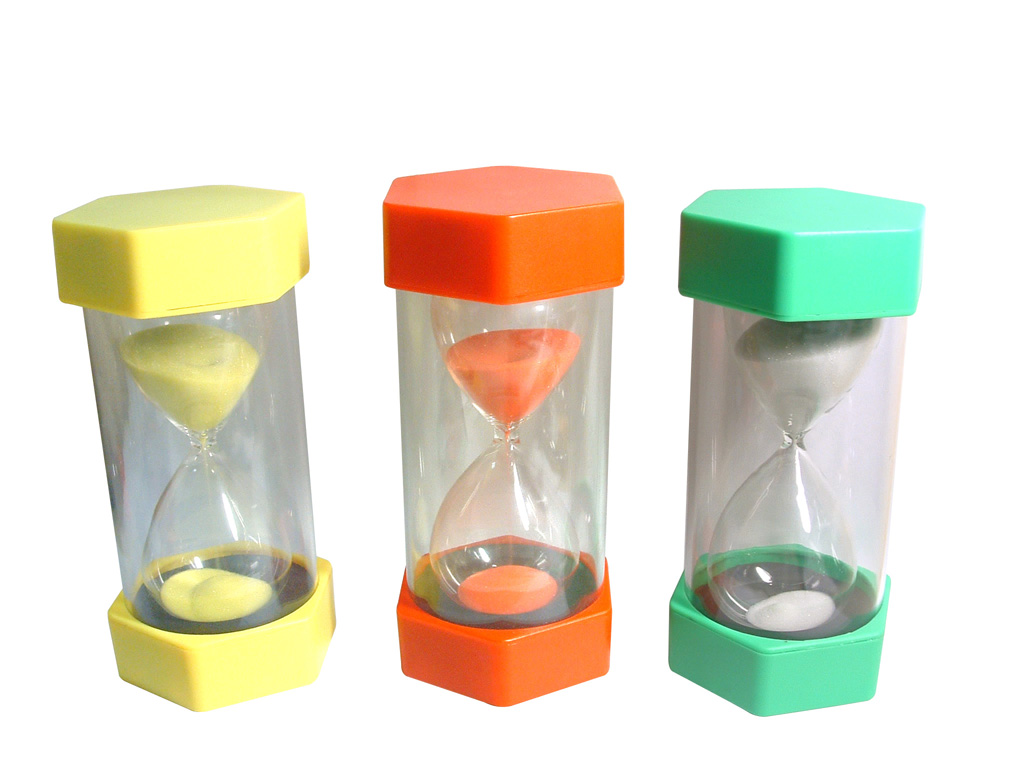 Plastic Hexagonal Jumbo Sand Timer