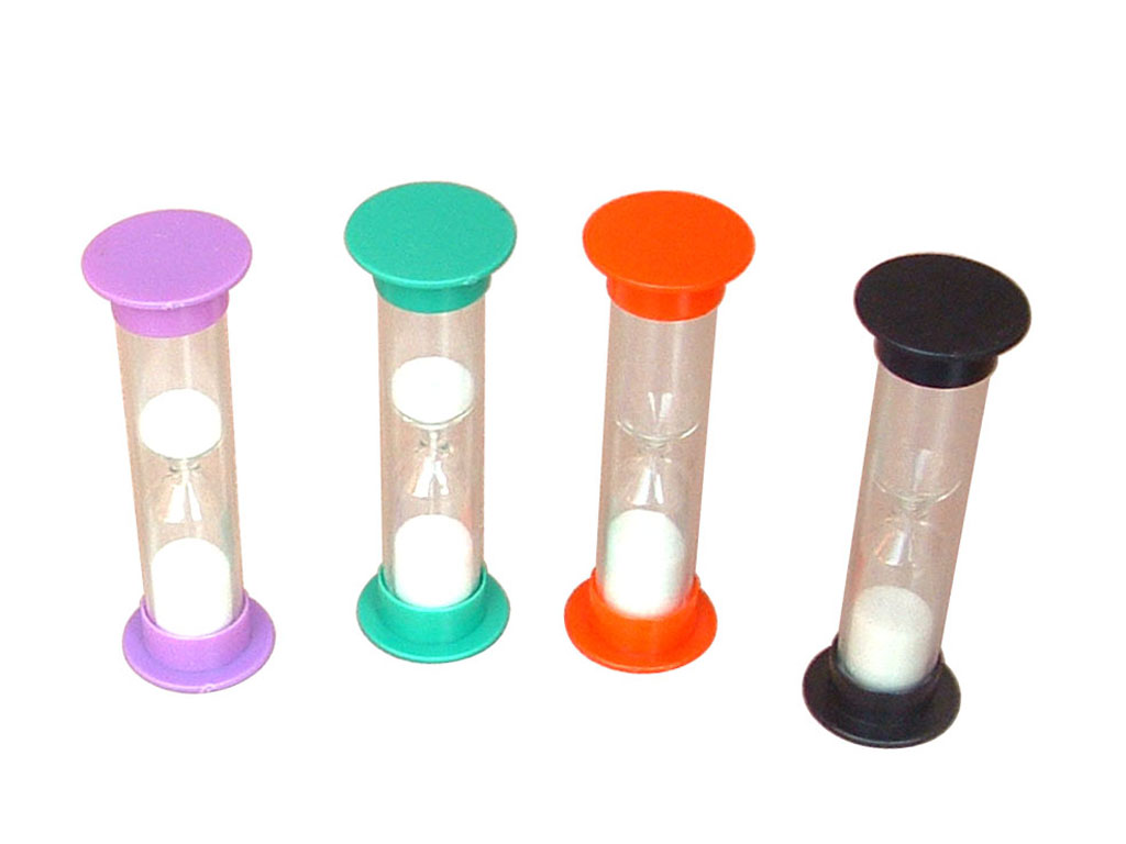 Plastic board game Sand Timer sand glass clcok hourglass