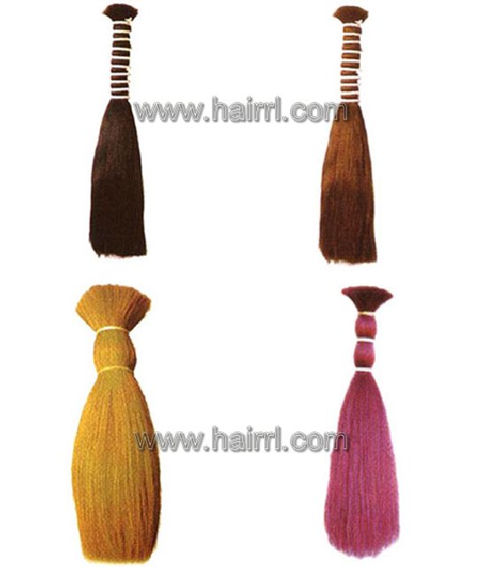 Raw & Dyed Human Hair