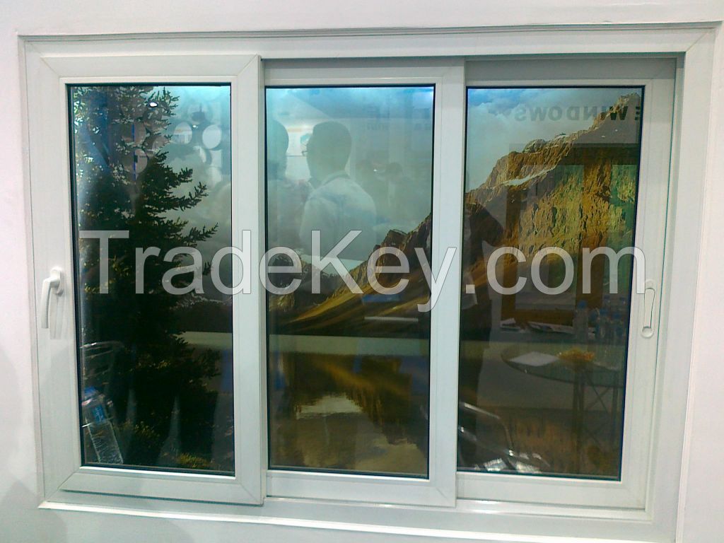 UPVC profiles for windows &amp; doors,finished UPVC windows &amp; doors, accessories  matched windows &amp; doors