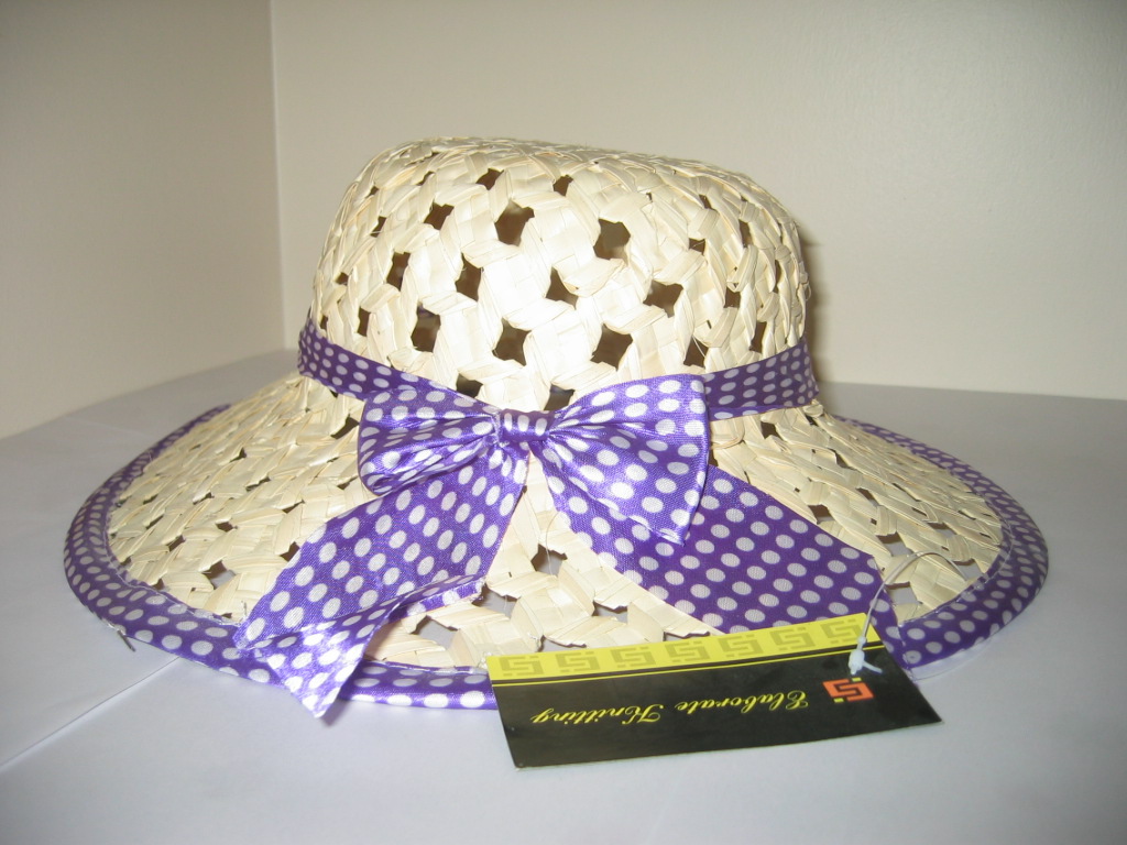 ladies straw hat