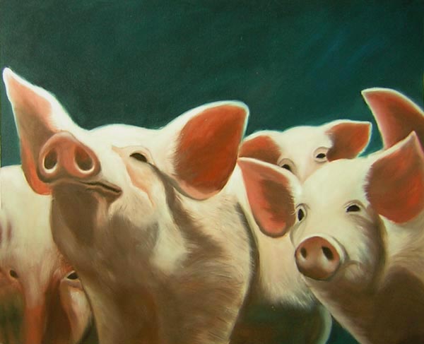 Oil Painting - Animal