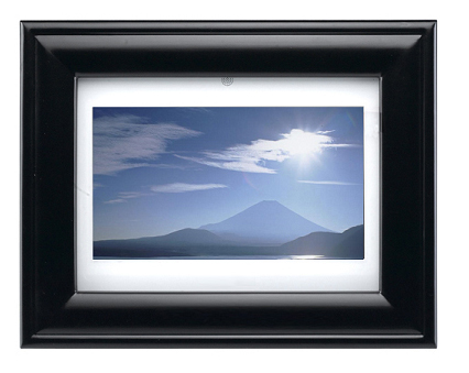 7-inch wooden frame